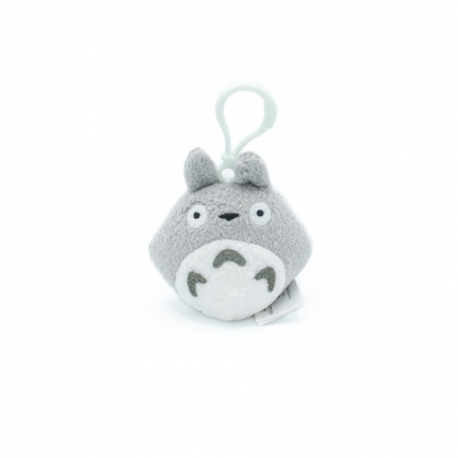Porte et protège clef Totoro silicon gris 5 x 4 cm env