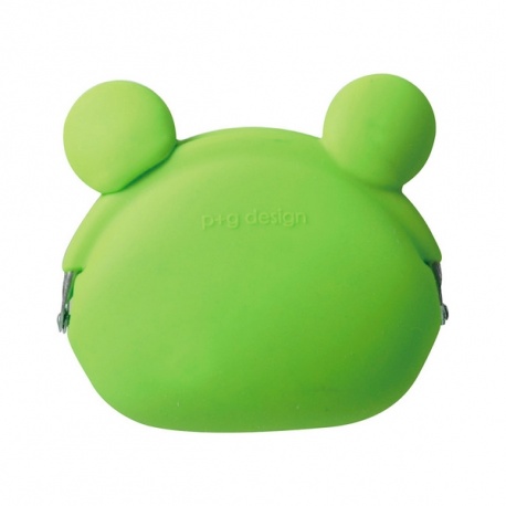 Porte-monnaie POCHi OURS en silicone vert